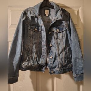 LC Lauren Conrad Light Blue Denim Jacket